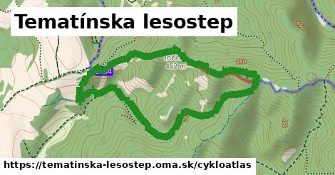 ikona Cyklo cykloatlas v tematinska-lesostep