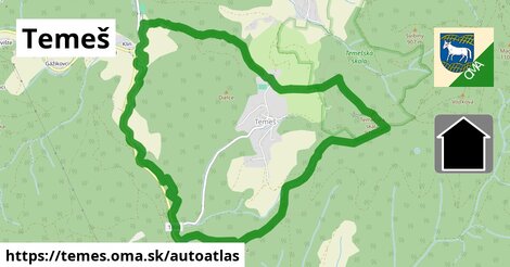 ikona Mapa autoatlas v temes