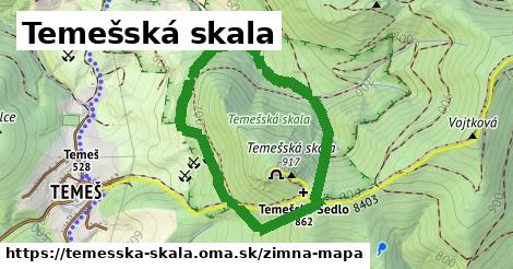 ikona Zimná mapa zimna-mapa v temesska-skala