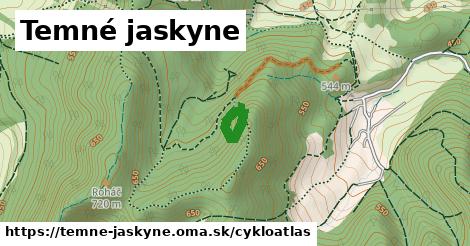 ikona Cyklo cykloatlas v temne-jaskyne