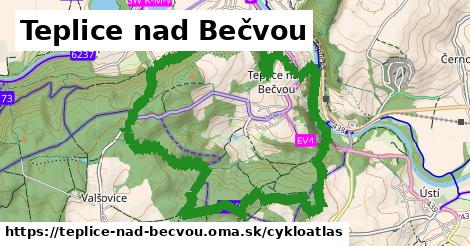 ikona Cyklo cykloatlas v teplice-nad-becvou