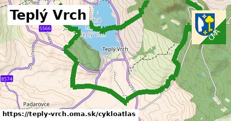 ikona Cyklo cykloatlas v teply-vrch