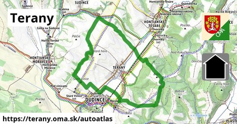 ikona Mapa autoatlas v terany