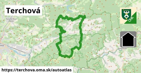 ikona Mapa autoatlas v terchova