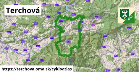 ikona Terchová: 68 km trás cykloatlas v terchova