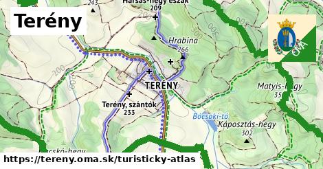 ikona Terény: 51 km trás turisticky-atlas v tereny