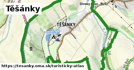 ikona Turistická mapa turisticky-atlas v tesanky