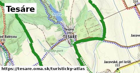 ikona Turistická mapa turisticky-atlas v tesare