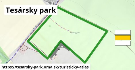 ikona Turistická mapa turisticky-atlas v tesarsky-park