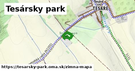 ikona Zimná mapa zimna-mapa v tesarsky-park