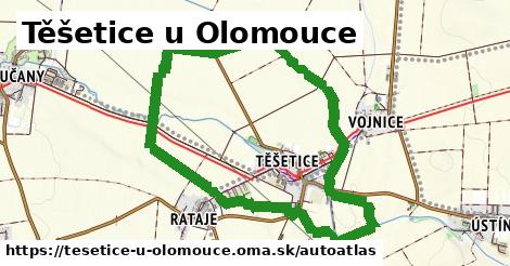 ikona Mapa autoatlas v tesetice-u-olomouce