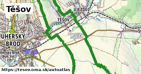 ikona Mapa autoatlas v tesov