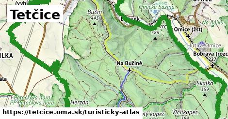 ikona Turistická mapa turisticky-atlas v tetcice