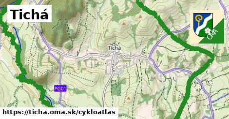 ikona Cyklo cykloatlas v ticha