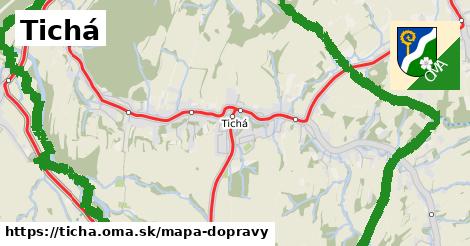 ikona Mapa dopravy mapa-dopravy v ticha