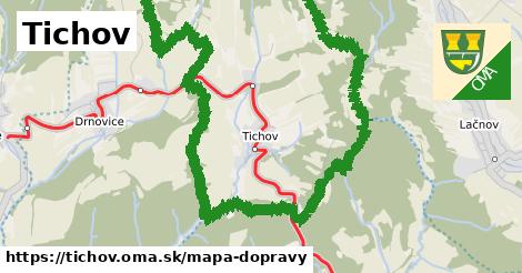 ikona Mapa dopravy mapa-dopravy v tichov