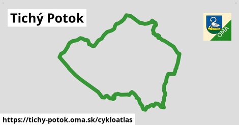 ikona Tichý Potok: 16 km trás cykloatlas v tichy-potok