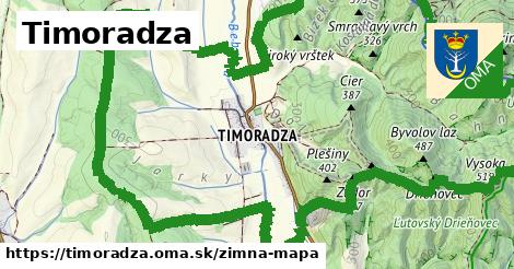 ikona Zimná mapa zimna-mapa v timoradza