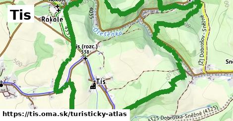 ikona Turistická mapa turisticky-atlas v tis