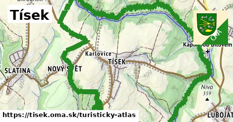 ikona Turistická mapa turisticky-atlas v tisek