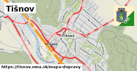 ikona Mapa dopravy mapa-dopravy v tisnov