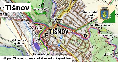 ikona Turistická mapa turisticky-atlas v tisnov