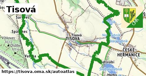 ikona Mapa autoatlas v tisova