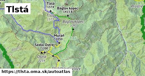 ikona Mapa autoatlas v tlsta