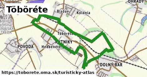 ikona Turistická mapa turisticky-atlas v toborete