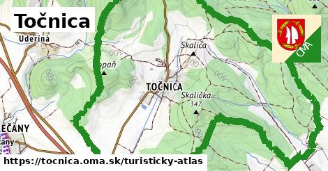 ikona Turistická mapa turisticky-atlas v tocnica