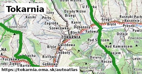 ikona Mapa autoatlas v tokarnia