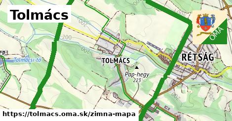 ikona Zimná mapa zimna-mapa v tolmacs