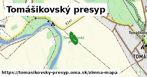 ikona Zimná mapa zimna-mapa v tomasikovsky-presyp