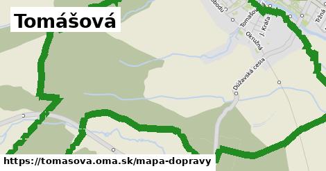 ikona Mapa dopravy mapa-dopravy v tomasova