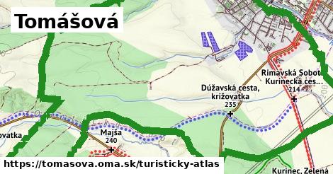 ikona Turistická mapa turisticky-atlas v tomasova