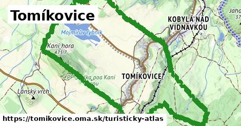 ikona Turistická mapa turisticky-atlas v tomikovice