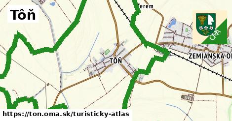 ikona Turistická mapa turisticky-atlas v ton