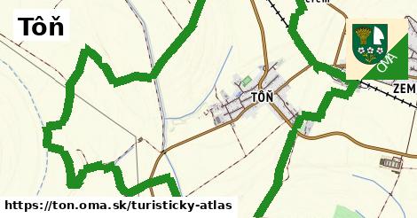 ikona Turistická mapa turisticky-atlas v ton