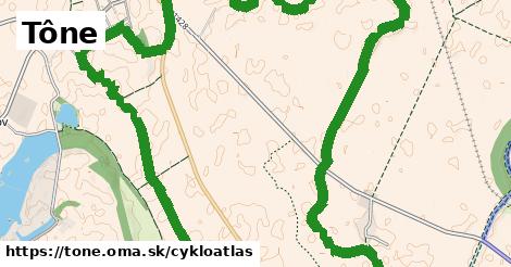 ikona Tône: 0 m trás cykloatlas v tone