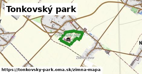 ikona Zimná mapa zimna-mapa v tonkovsky-park