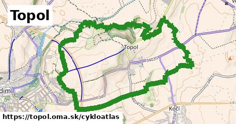ikona Cyklo cykloatlas v topol