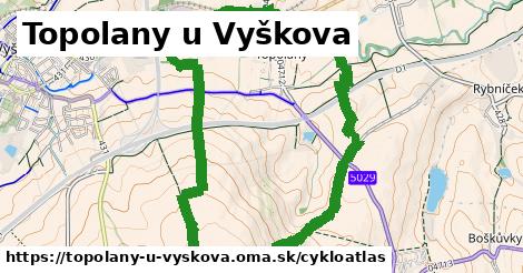 ikona Cyklo cykloatlas v topolany-u-vyskova