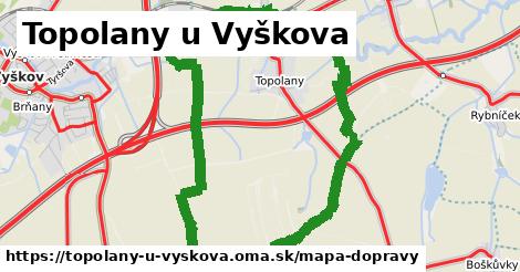 ikona Mapa dopravy mapa-dopravy v topolany-u-vyskova