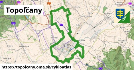 ikona Cyklo cykloatlas v topolcany