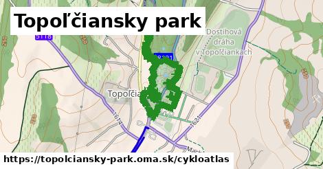 ikona Cyklo cykloatlas v topolciansky-park