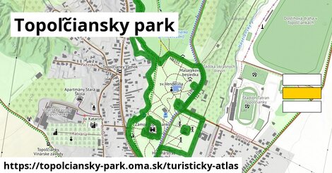 ikona Turistická mapa turisticky-atlas v topolciansky-park