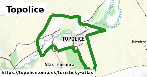 ikona Topolice: 0 m trás turisticky-atlas v topolice
