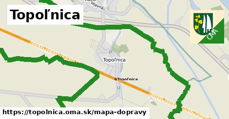 ikona Mapa dopravy mapa-dopravy v topolnica