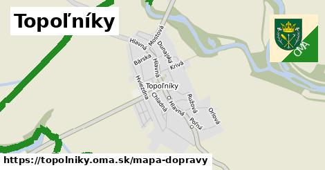 ikona Mapa dopravy mapa-dopravy v topolniky