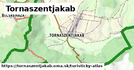 ikona Turistická mapa turisticky-atlas v tornaszentjakab
